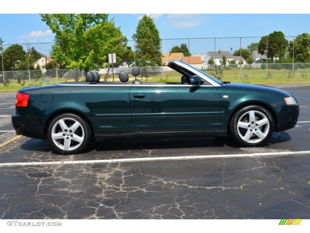 Cambridge Green Pearl 2003 Audi A4 3.0 Cabriolet Exterior Photo #67275209