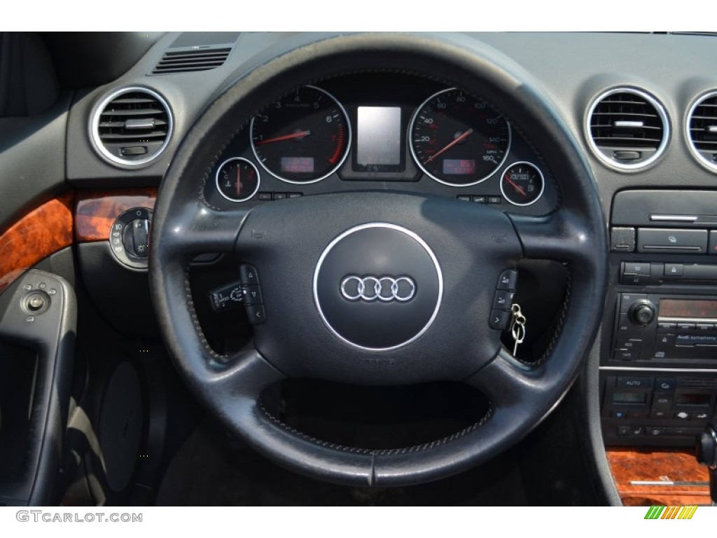 2003 Audi A4 3.0 Cabriolet Steering Wheel Photos
