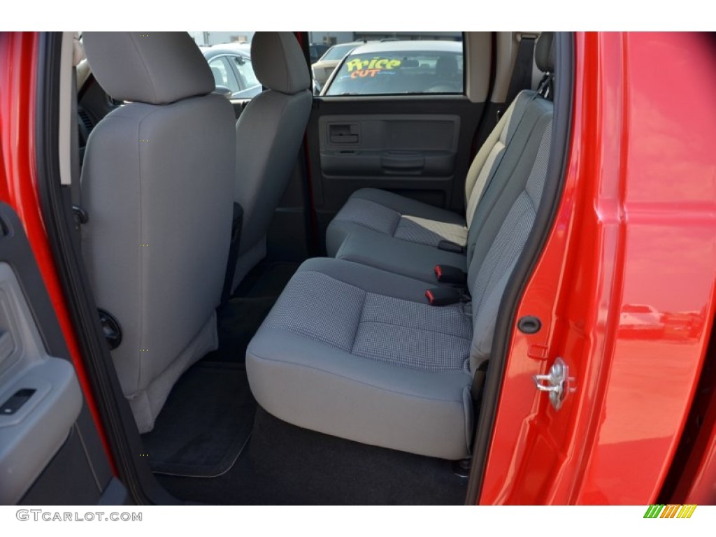 Dark Slate Gray/Medium Slate Gray Interior 2010 Dodge Dakota Big Horn Crew Cab 4x4 Photo #67276397