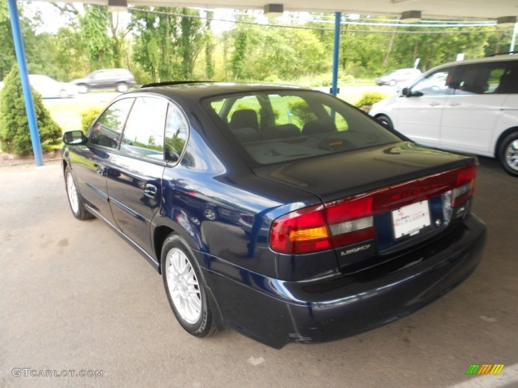 2004 Legacy L Sedan - Mystic Blue Pearl / Gray Moquette photo #2