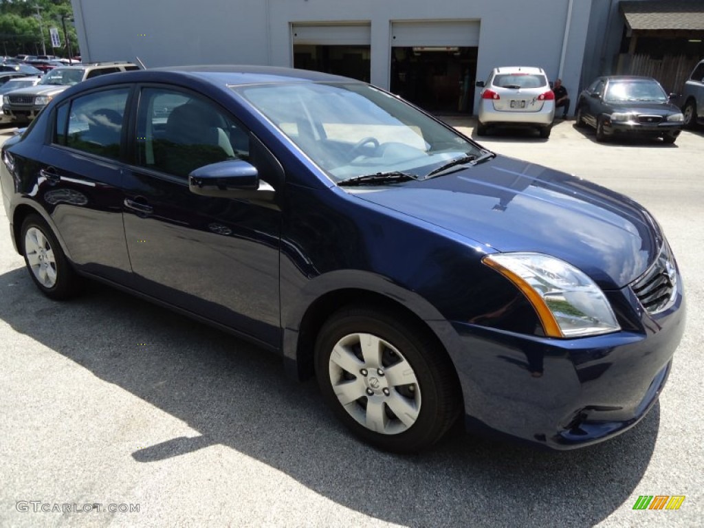 2012 Sentra 2.0 - Blue Onyx / Charcoal photo #4