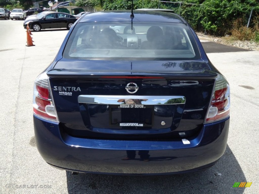 2012 Sentra 2.0 - Blue Onyx / Charcoal photo #8