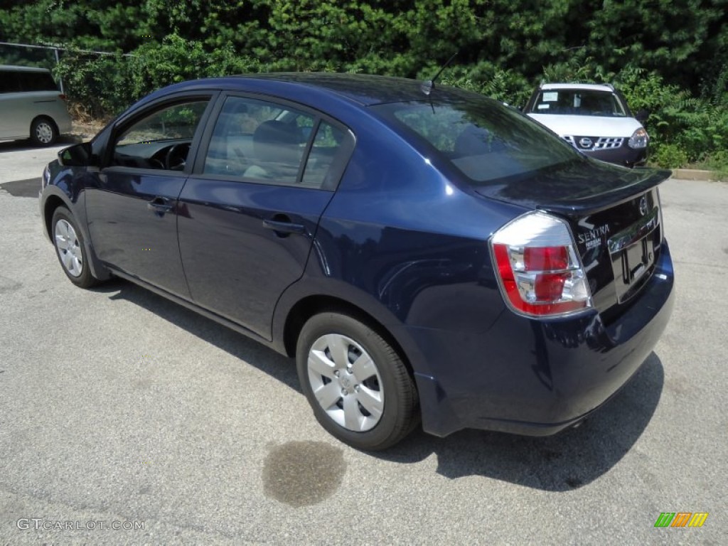 2012 Sentra 2.0 - Blue Onyx / Charcoal photo #9