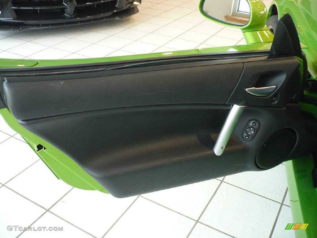 2009 Dodge Viper SRT-10 Coupe Black Door Panel Photo #67277999