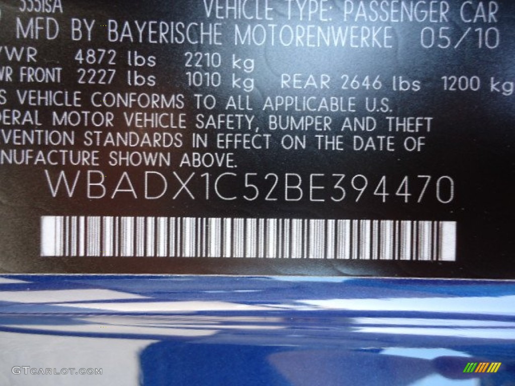2011 3 Series 335is Convertible - Le Mans Blue Metallic / Oyster/Black Dakota Leather photo #16