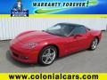 2008 Victory Red Chevrolet Corvette Coupe  photo #1