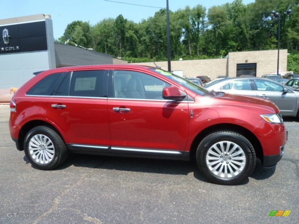 Red Candy Metallic 2011 Lincoln MKX AWD Exterior Photo #67279547
