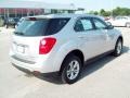 2010 Silver Ice Metallic Chevrolet Equinox LS  photo #12