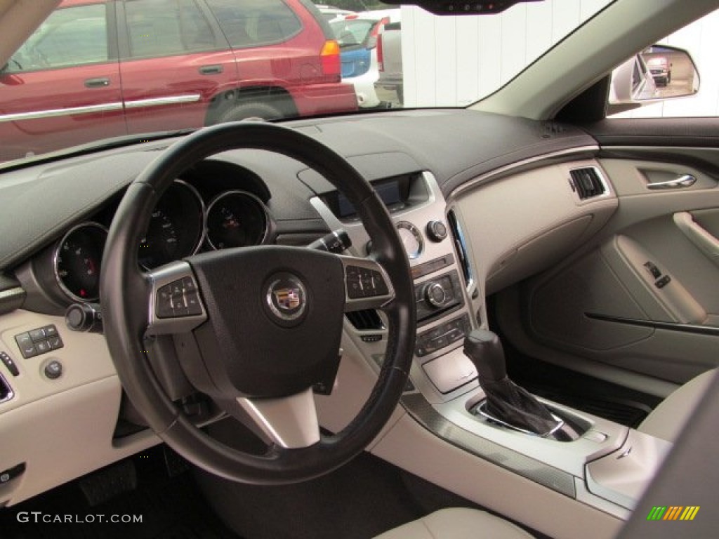 2010 Cadillac CTS 4 3.0 AWD Sedan Light Titanium/Ebony Dashboard Photo #67279841