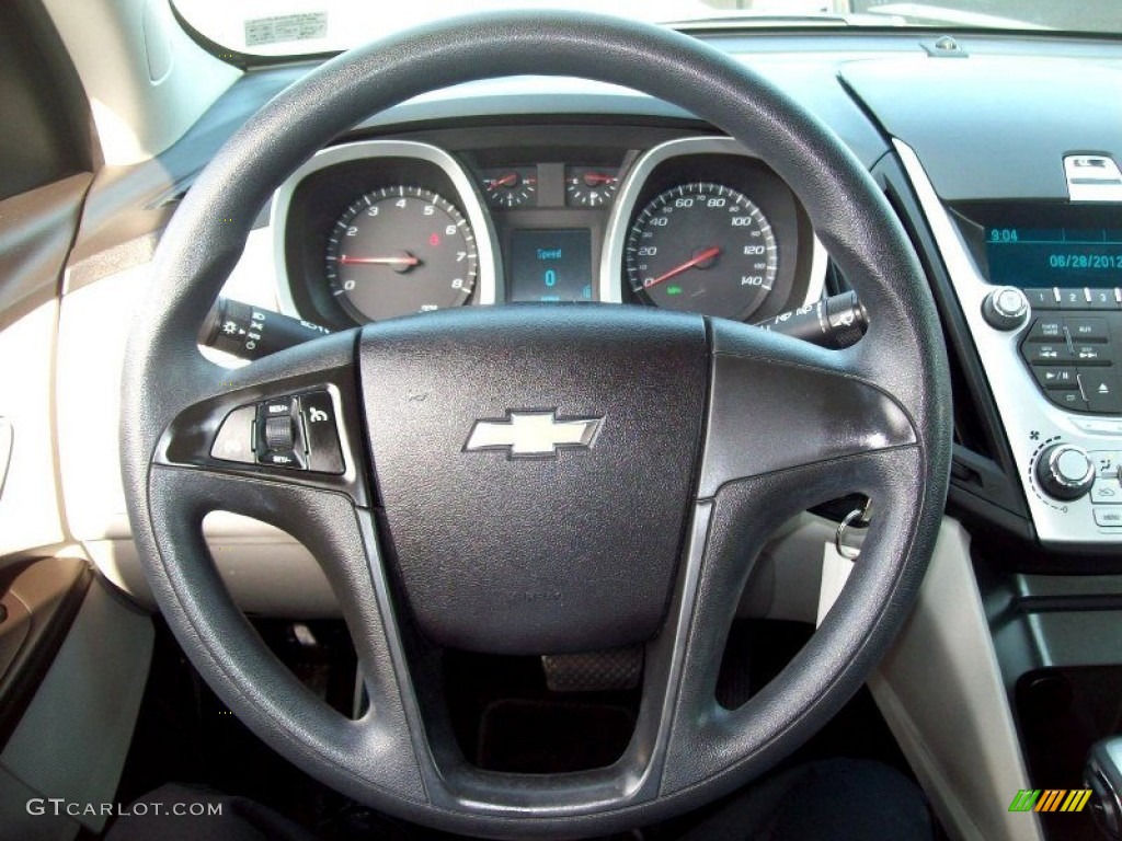 2010 Equinox LS - Silver Ice Metallic / Jet Black/Light Titanium photo #23