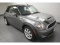 2010 Dark Silver Metallic Mini Cooper S Convertible  photo #9