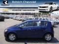 2012 Blue Topaz Metallic Chevrolet Sonic LT Hatch  photo #1