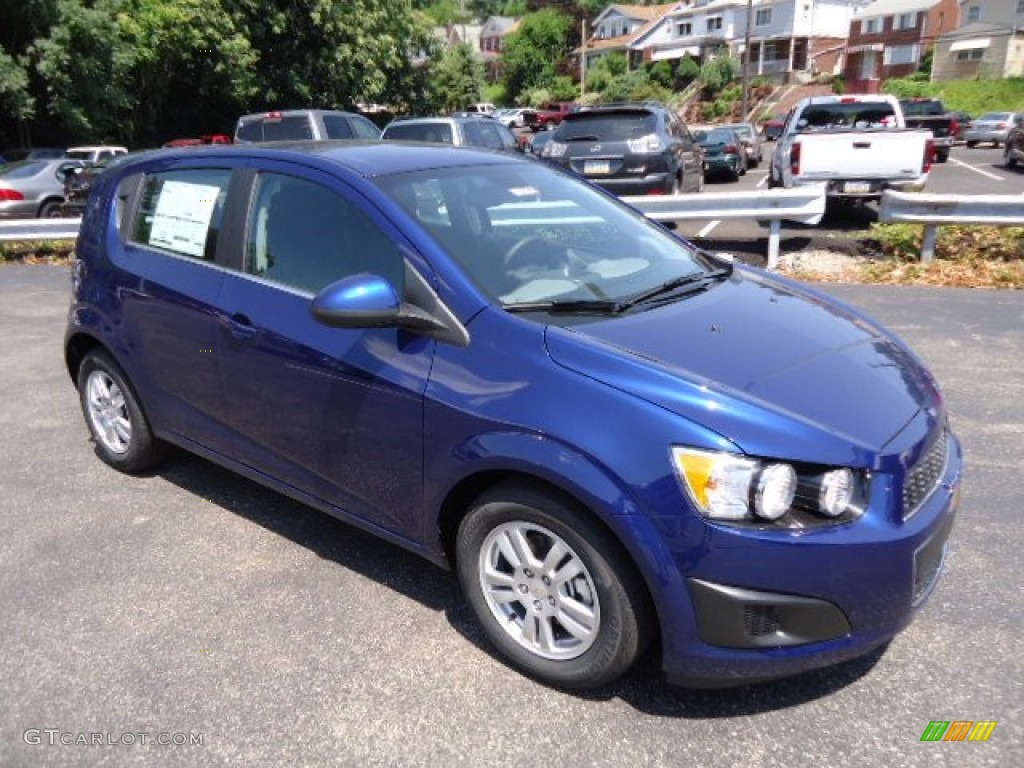 Blue Topaz Metallic 2012 Chevrolet Sonic LT Hatch Exterior Photo #67281794