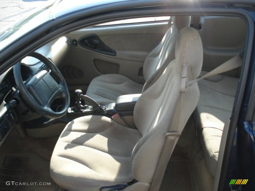 Graphite Interior 2002 Chevrolet Cavalier Z24 Coupe Photo #67281809