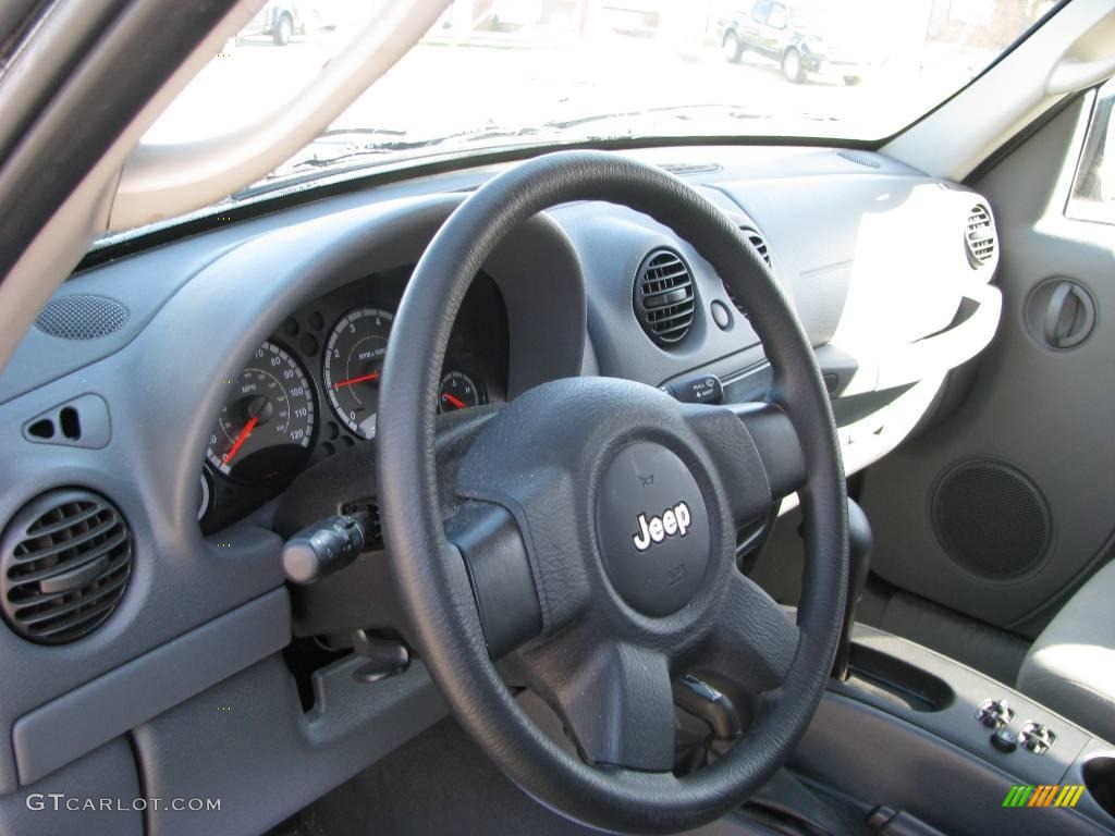 2005 Liberty Sport 4x4 - Deep Beryl Green Pearl / Khaki photo #7