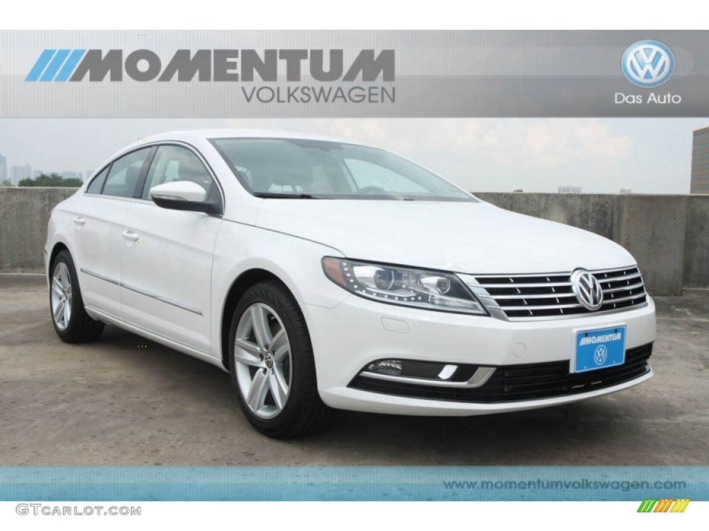 Candy White Volkswagen CC