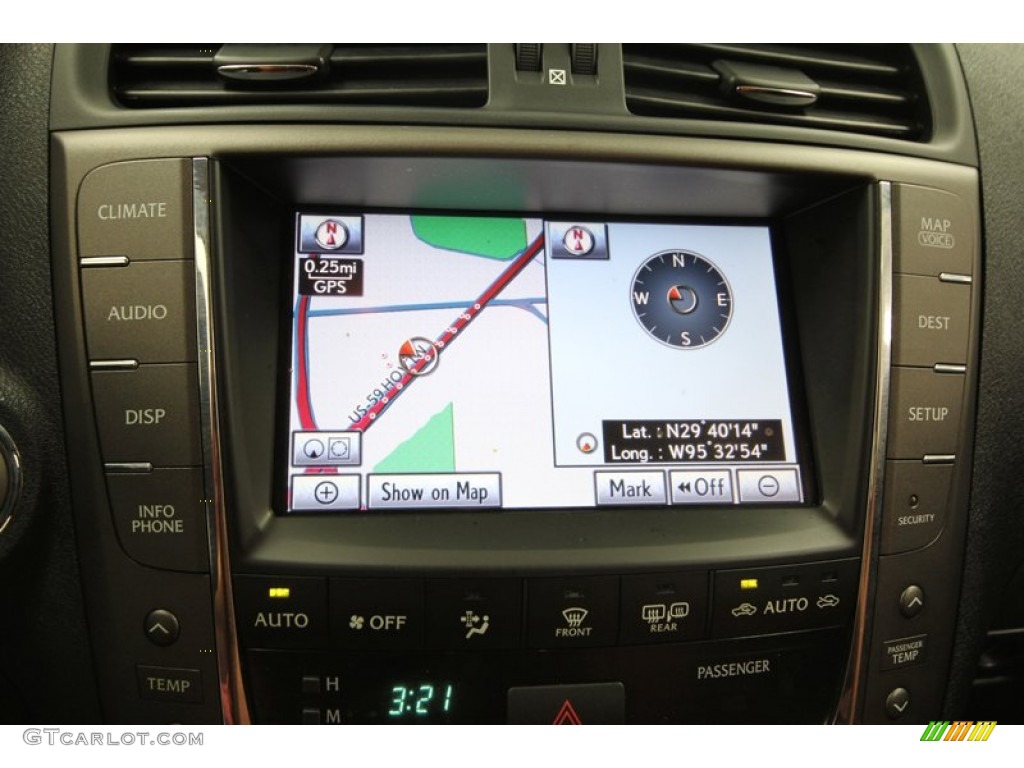 2011 Lexus IS 350C Convertible Navigation Photo #67283348