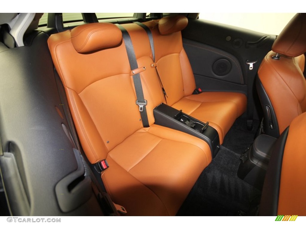 Saddle Tan Interior 2011 Lexus IS 350C Convertible Photo #67283486