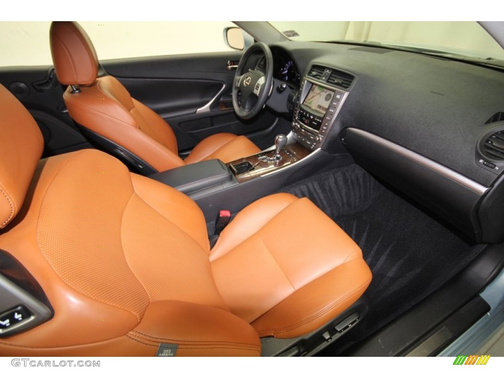 Saddle Tan Interior 2011 Lexus IS 350C Convertible Photo #67283493