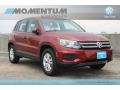 2012 Wild Cherry Metallic Volkswagen Tiguan S 4Motion  photo #1