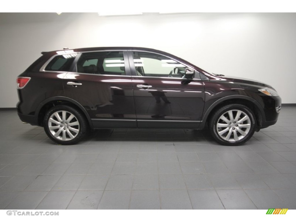 Black Cherry Mica 2009 Mazda CX-9 Grand Touring Exterior Photo #67284341