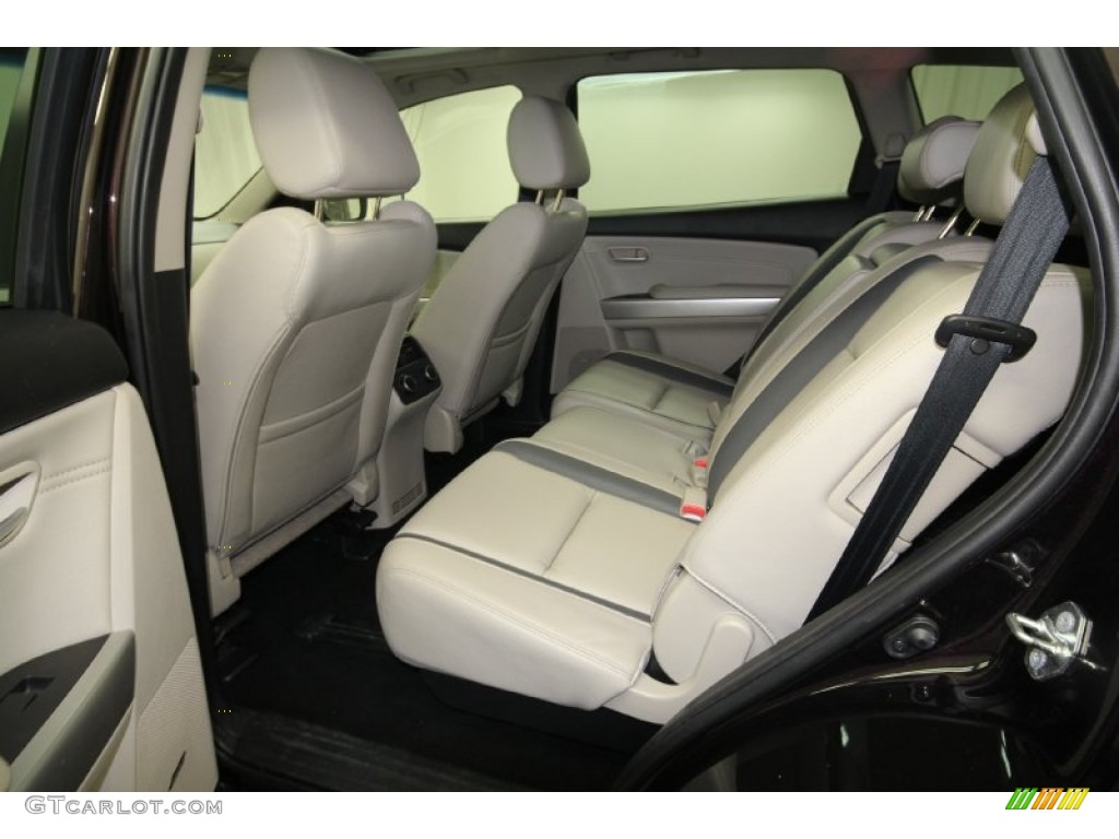 Sand Interior 2009 Mazda CX-9 Grand Touring Photo #67284440
