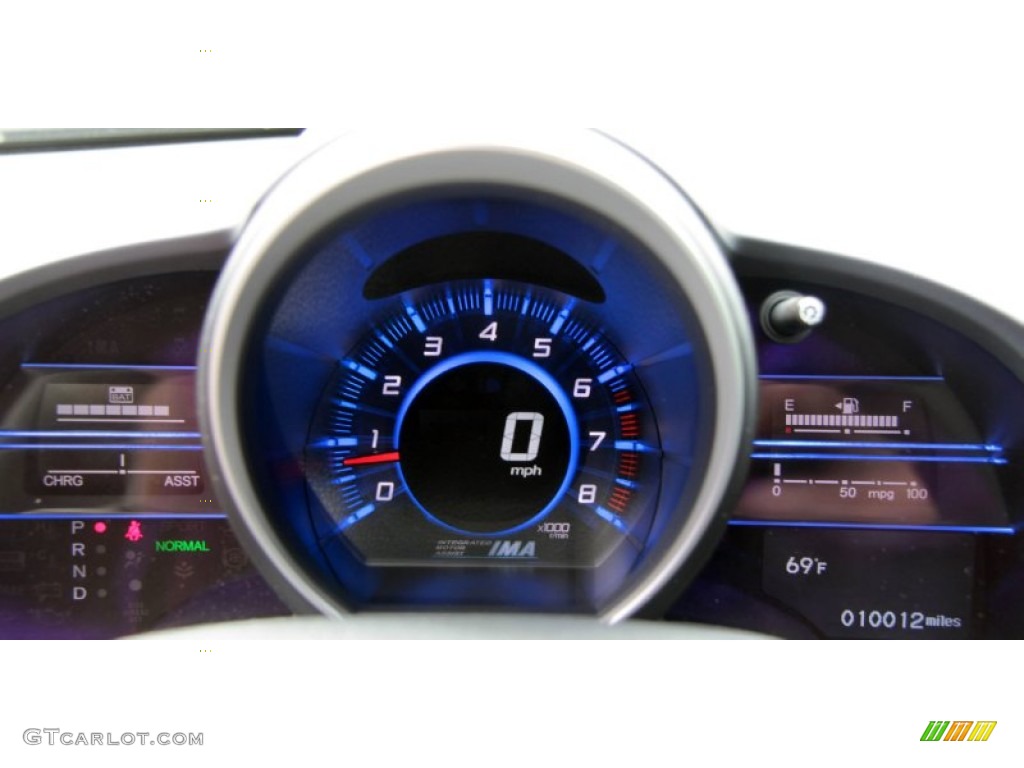 2011 Honda CR-Z Sport Hybrid Gauges Photo #67285604