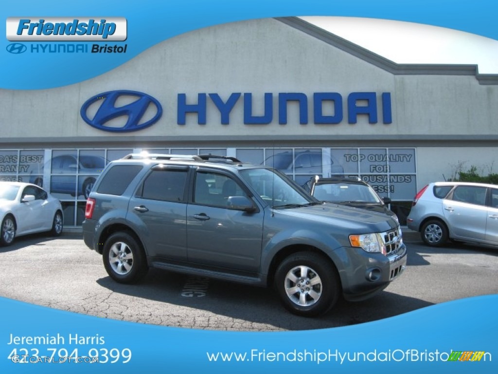 Steel Blue Metallic Ford Escape