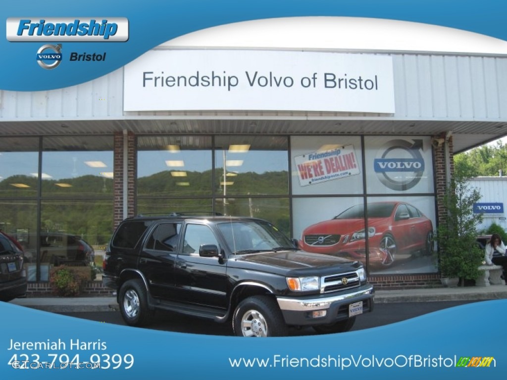 1999 4Runner SR5 4x4 - Black / Oak photo #1