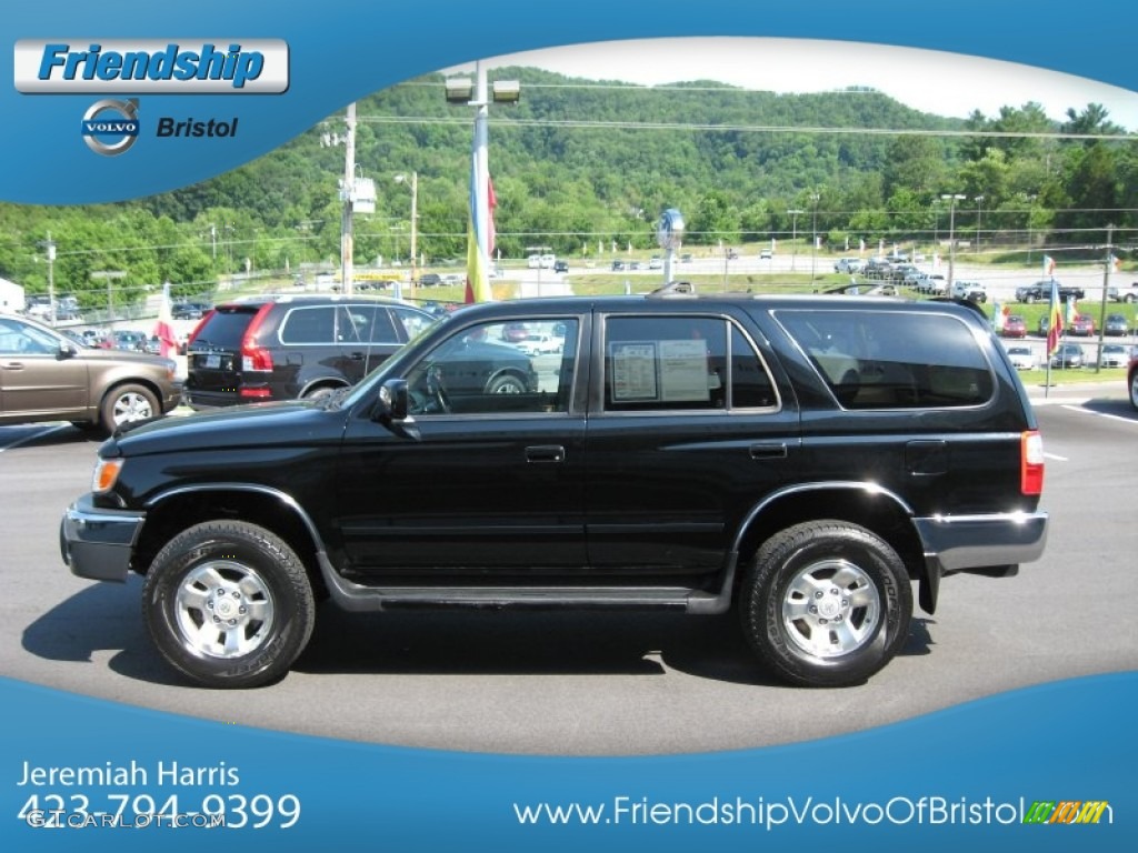 1999 4Runner SR5 4x4 - Black / Oak photo #2