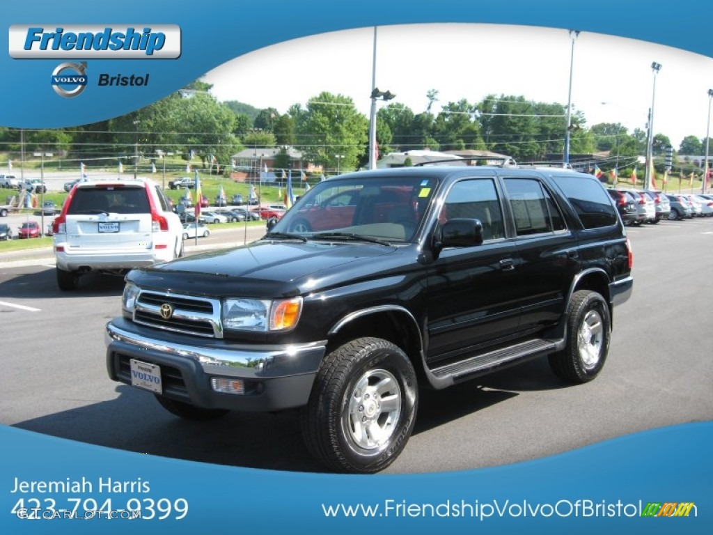 1999 4Runner SR5 4x4 - Black / Oak photo #3