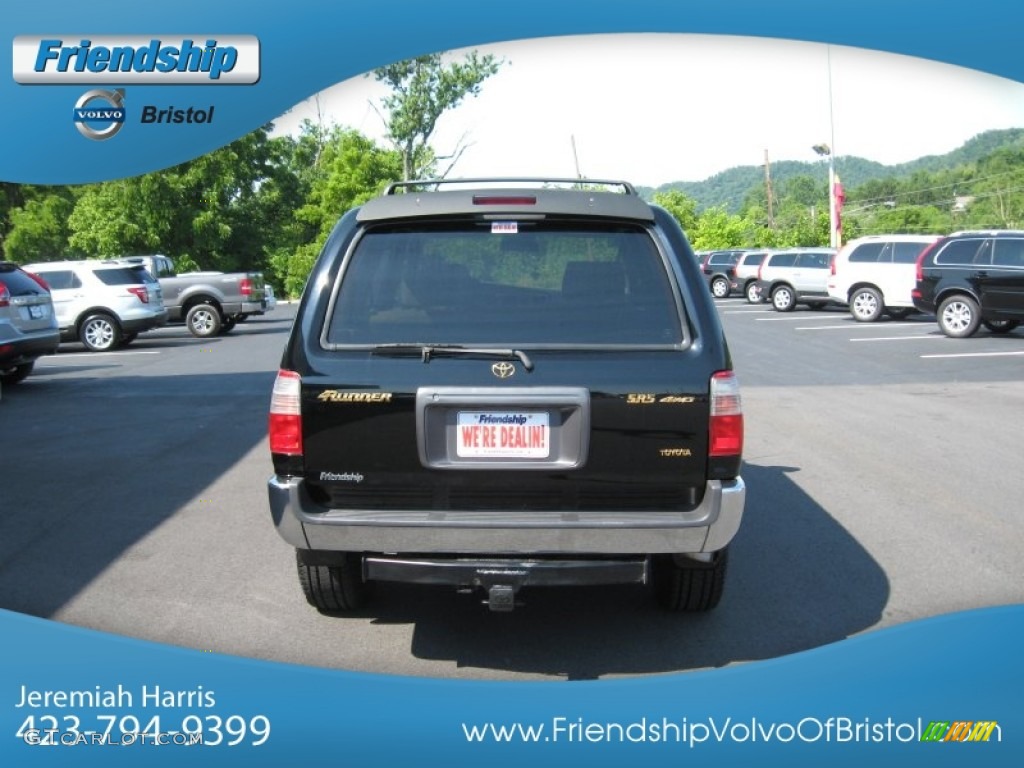 1999 4Runner SR5 4x4 - Black / Oak photo #8