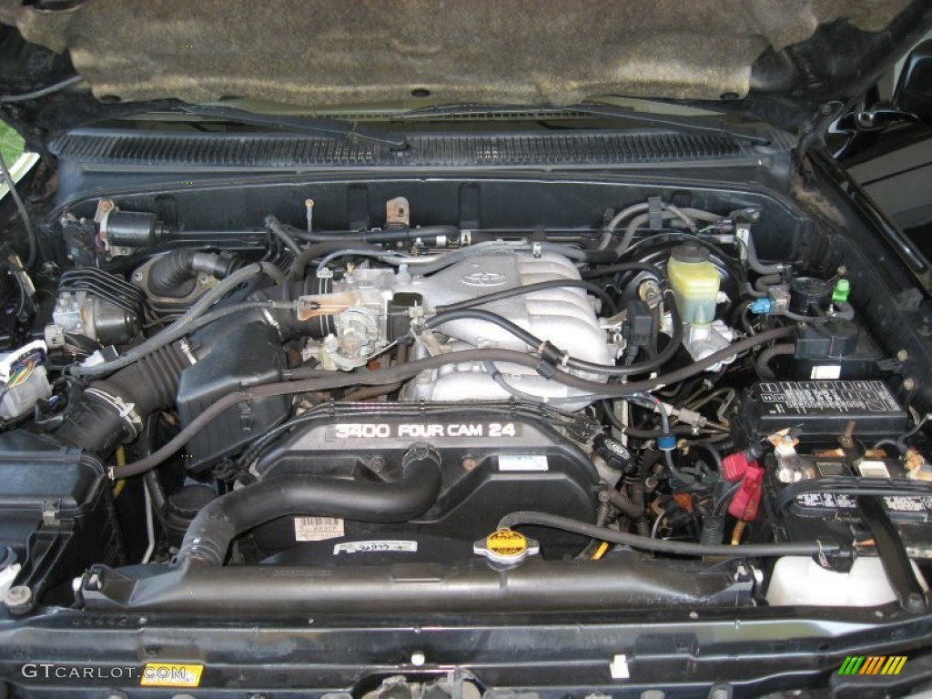1999 4Runner SR5 4x4 - Black / Oak photo #10