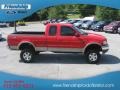 2002 Bright Red Ford F150 XLT SuperCab 4x4  photo #5