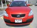 Sunset Orange - Rio LX Sedan Photo No. 3