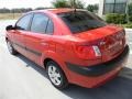 Sunset Orange - Rio LX Sedan Photo No. 4