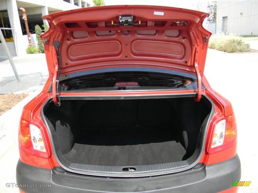 2009 Kia Rio LX Sedan Trunk Photo #67287746