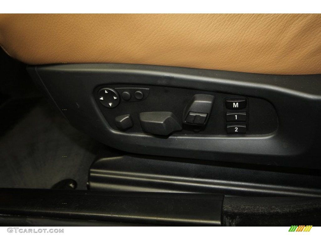 2009 5 Series 535i Sedan - Alpine White / Natural Brown Dakota Leather photo #17