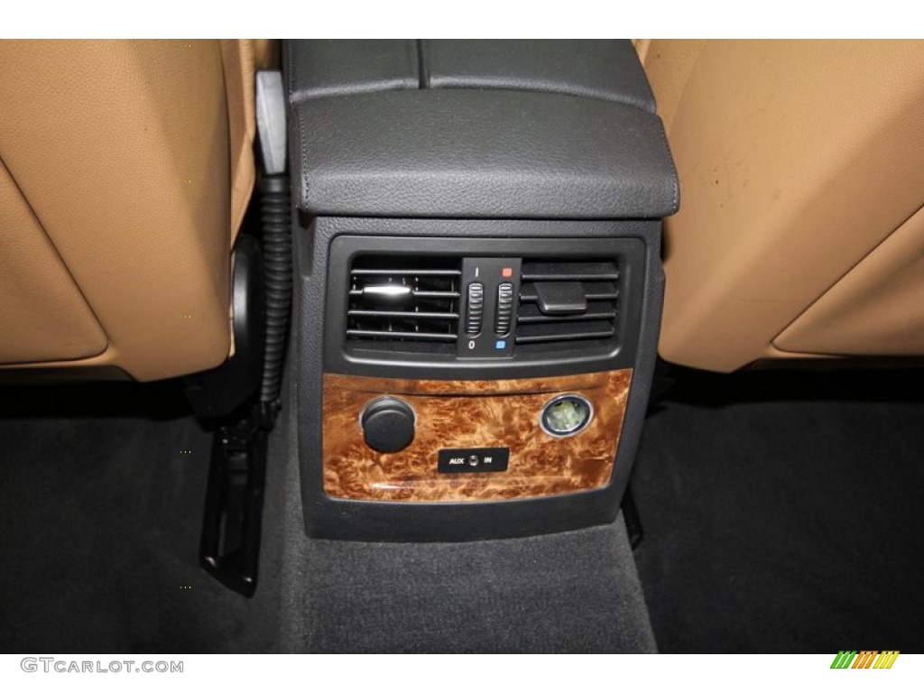 2009 5 Series 535i Sedan - Alpine White / Natural Brown Dakota Leather photo #34