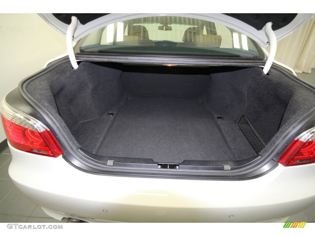 2009 5 Series 535i Sedan - Alpine White / Natural Brown Dakota Leather photo #35