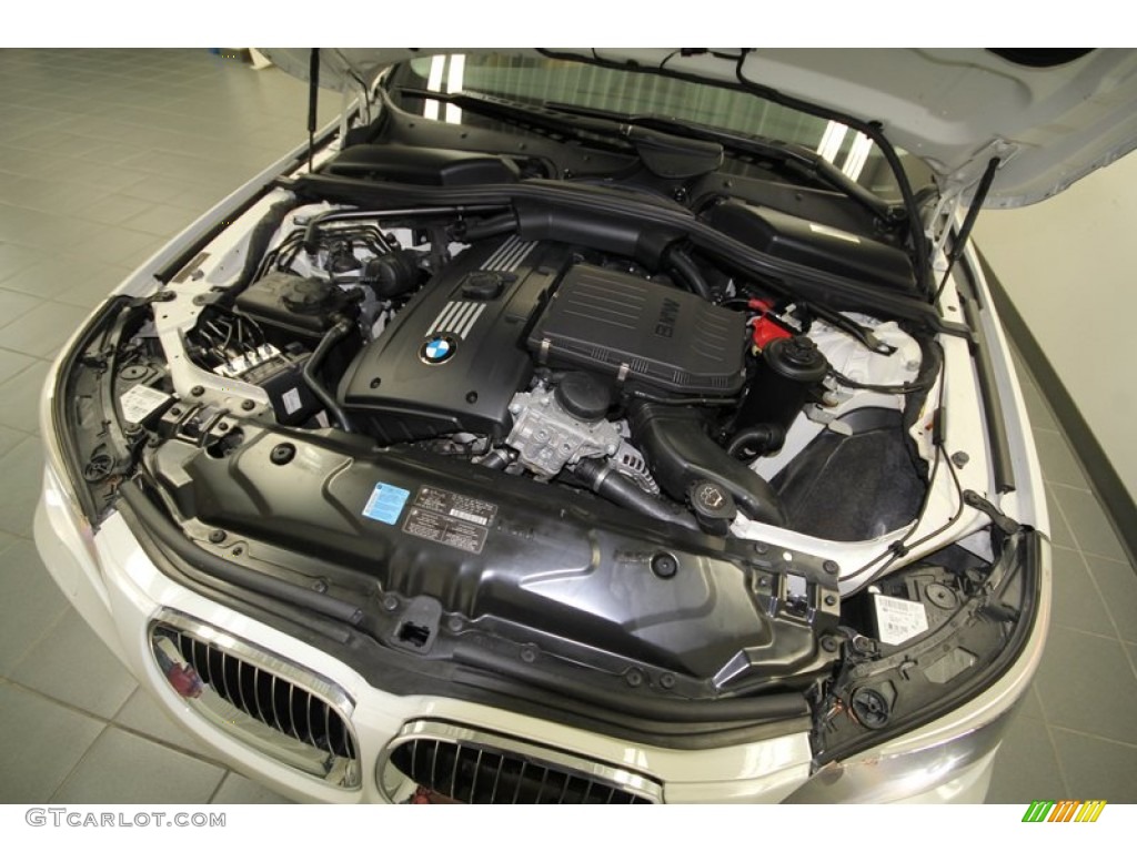 2009 5 Series 535i Sedan - Alpine White / Natural Brown Dakota Leather photo #44