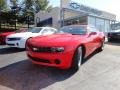Victory Red - Camaro LS Coupe Photo No. 2