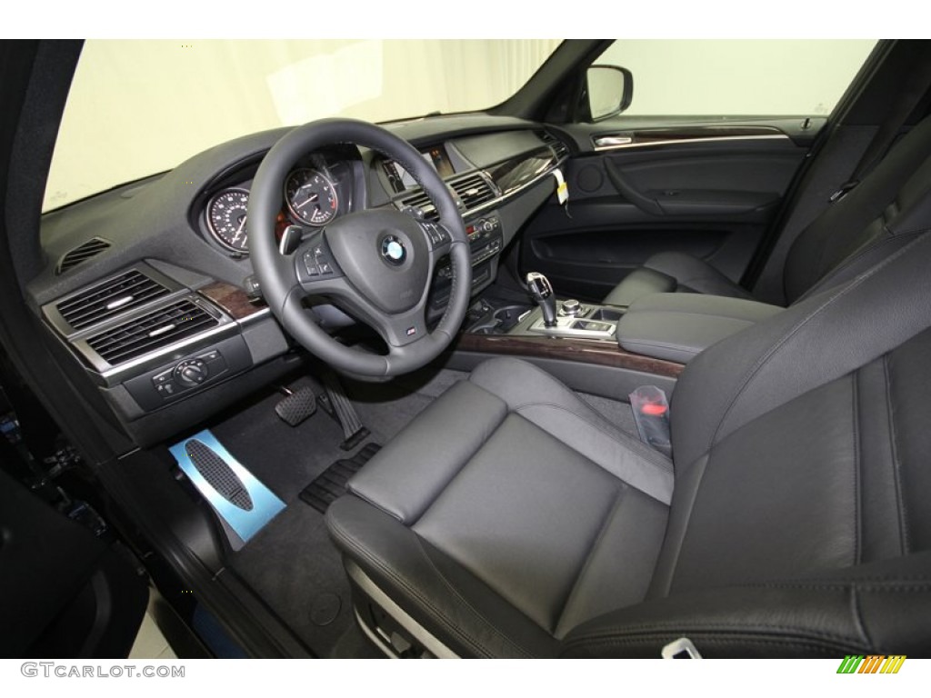 Black Interior 2013 BMW X5 xDrive 50i Photo #67290464
