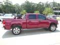 2007 Sport Dark Red Metallic GMC Sierra 1500 SLE Crew Cab  photo #4