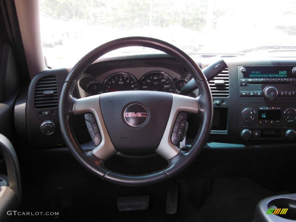 2007 Sierra 1500 SLE Crew Cab - Sport Dark Red Metallic / Ebony Black photo #7