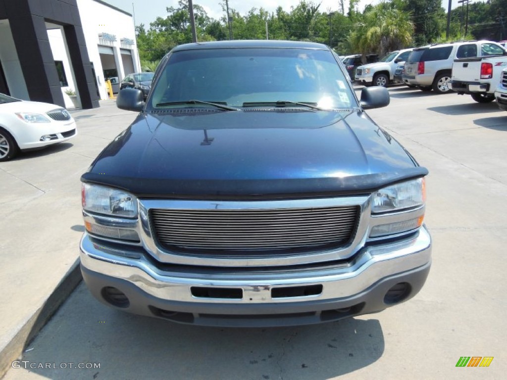 2006 Sierra 1500 SL Regular Cab - Deep Blue Metallic / Dark Pewter photo #3