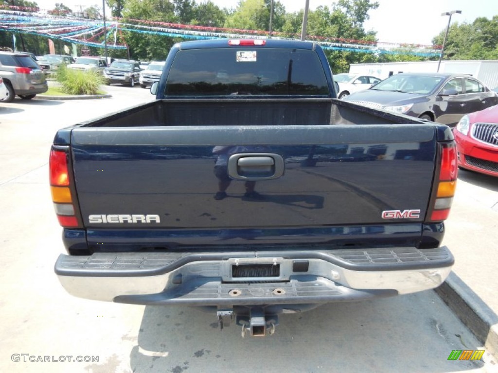 2006 Sierra 1500 SL Regular Cab - Deep Blue Metallic / Dark Pewter photo #5