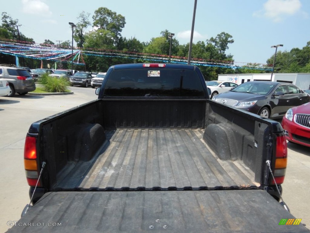 2006 Sierra 1500 SL Regular Cab - Deep Blue Metallic / Dark Pewter photo #6