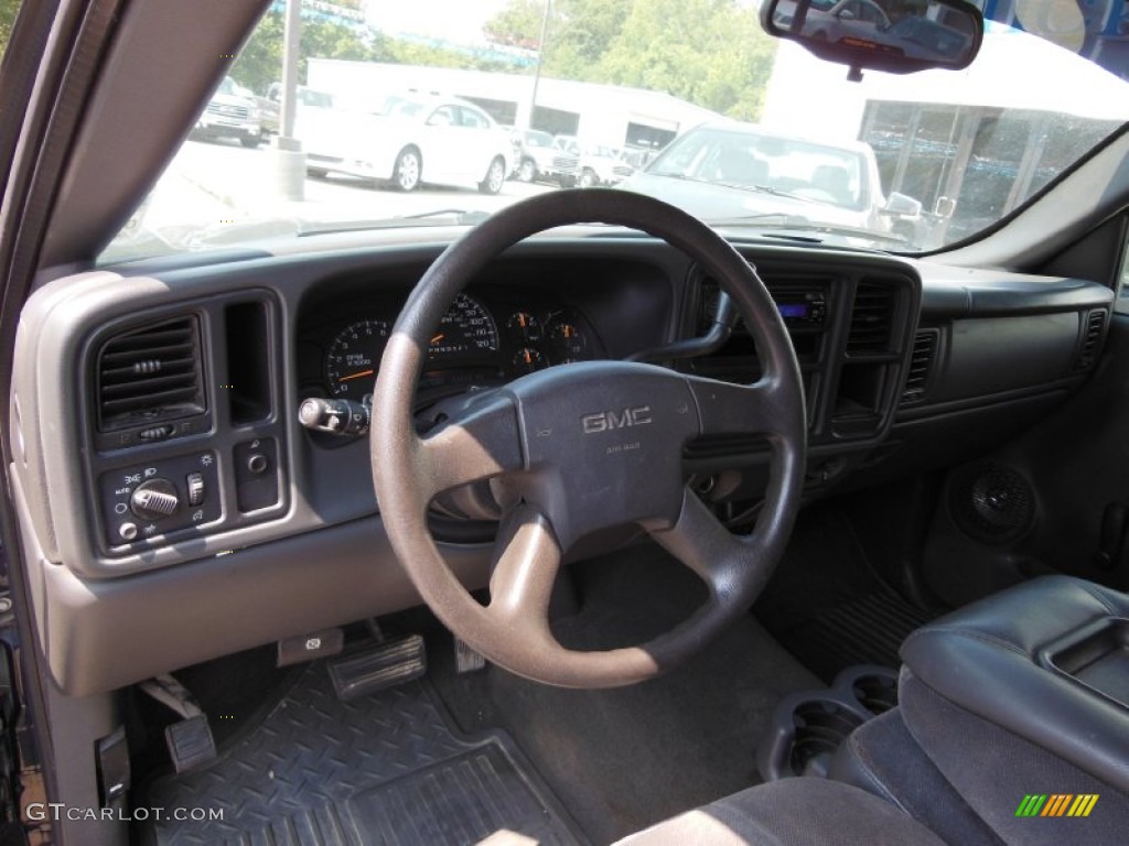 2006 Sierra 1500 SL Regular Cab - Deep Blue Metallic / Dark Pewter photo #7