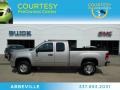 2007 Silver Birch Metallic GMC Sierra 2500HD SLE Extended Cab  photo #1